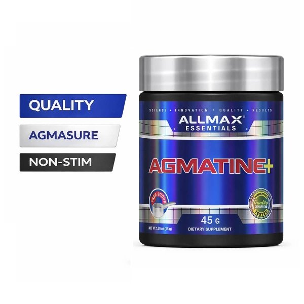 Allmax Agmatine+ Powder - 45 Grams Bottle Image