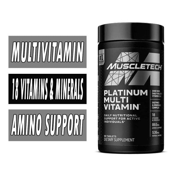 MuscleTech Platinum Multi-Vitamin 90 Caps
