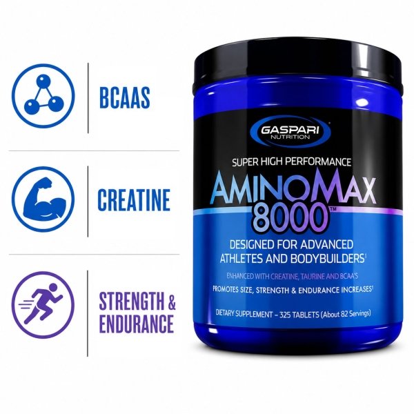 AminoMax 8000 - Gaspari Nutrition - 350 Tablets