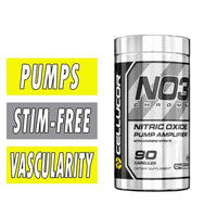 Cellucor NO3 Black Chrome 90 Caps Nitric Oxide Booster