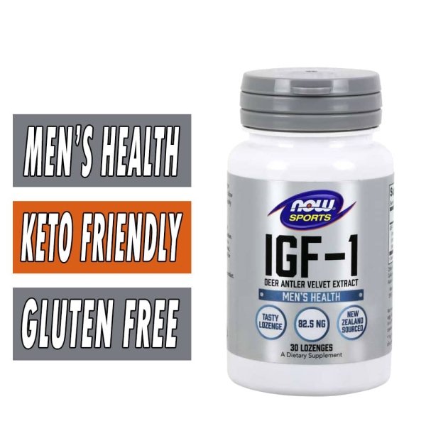 NOW Sports, IGF-1, 30 Lozenges,