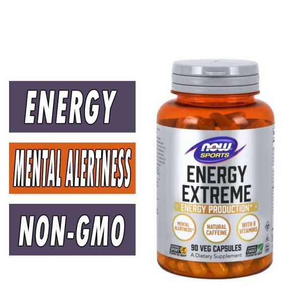 Now Sports, Sports Energy Extreme, 90 Caps