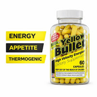 Yellow Bullet Fat Burner by Brand New Energy, 60 Caps Bottle Image